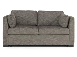 Vivian Full Sleeper Loveseat In Gray Fabric