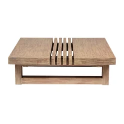 Vivid Outdoor Coffee Table In Brown