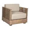 Vivid Outdoor Lounge Chair In Taupe