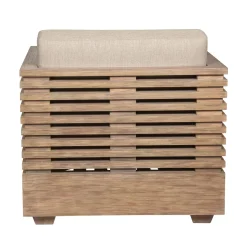 Vivid Outdoor Lounge Chair In Taupe