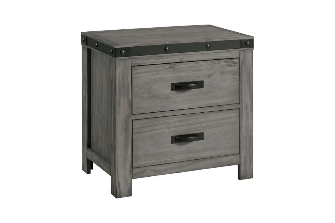 Wade Nightstand In Gray