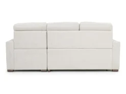 Waitsfield Full Pullout Sofa Chaise In Gray, Left Facing