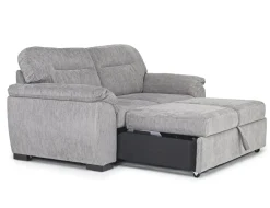 Wanda Full Sleeper Loveseat In Gray