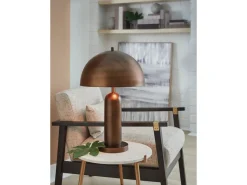 Wendfield Table Lamp In Antique Copper