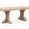 White Oak Dining Table In Butternut