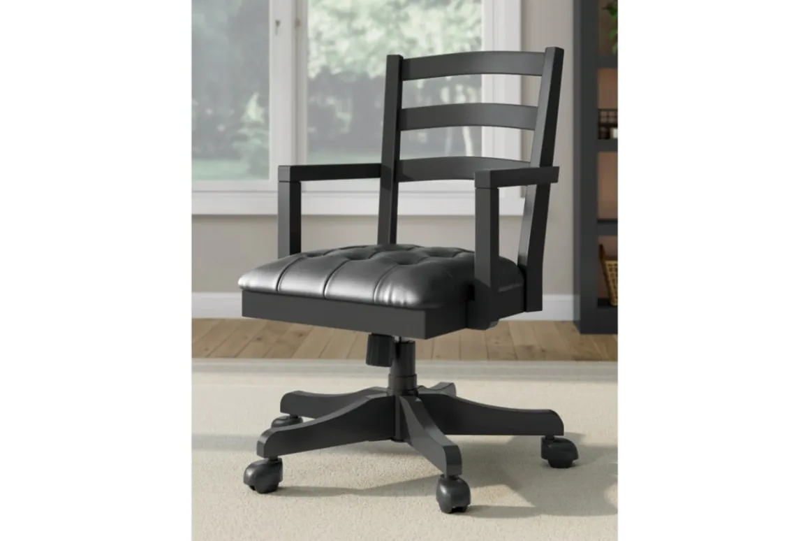 Wildenauer Desk Chair In Black