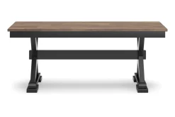 Wildenauer Dining Bench In Brown/Black