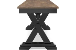 Wildenauer Dining Bench In Brown/Black