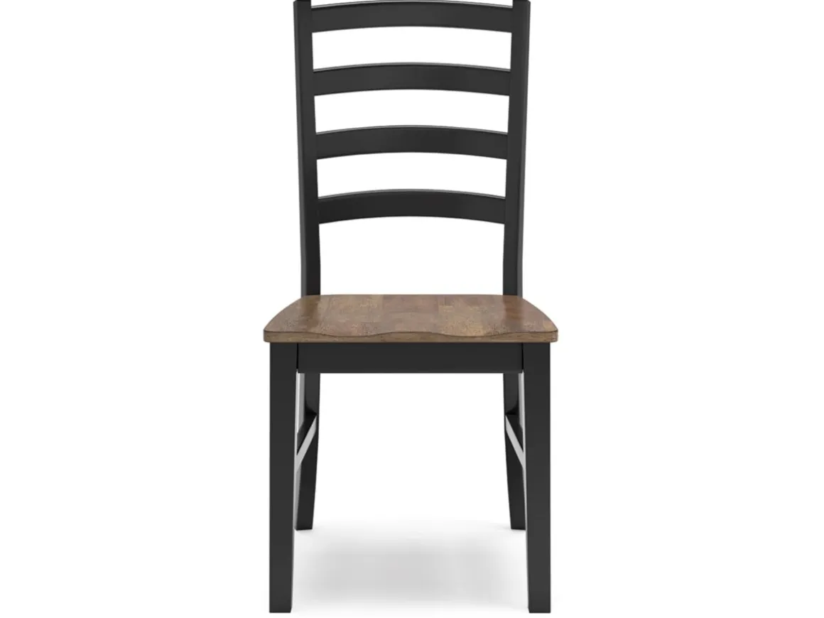 Wildenauer Extendable Dining Table & 6 Chairs In Brown/Black