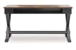 Wildenauer Office Desk In Black/Brown