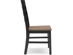 Wildenauer Side Chair In Brown/Black, Set Of 2