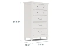 Willowbrook Chest In Egg Shell White