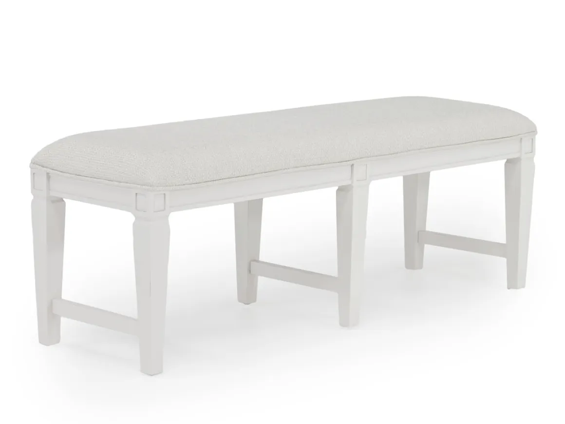 Willowbrook Dining Bench In Pebble
