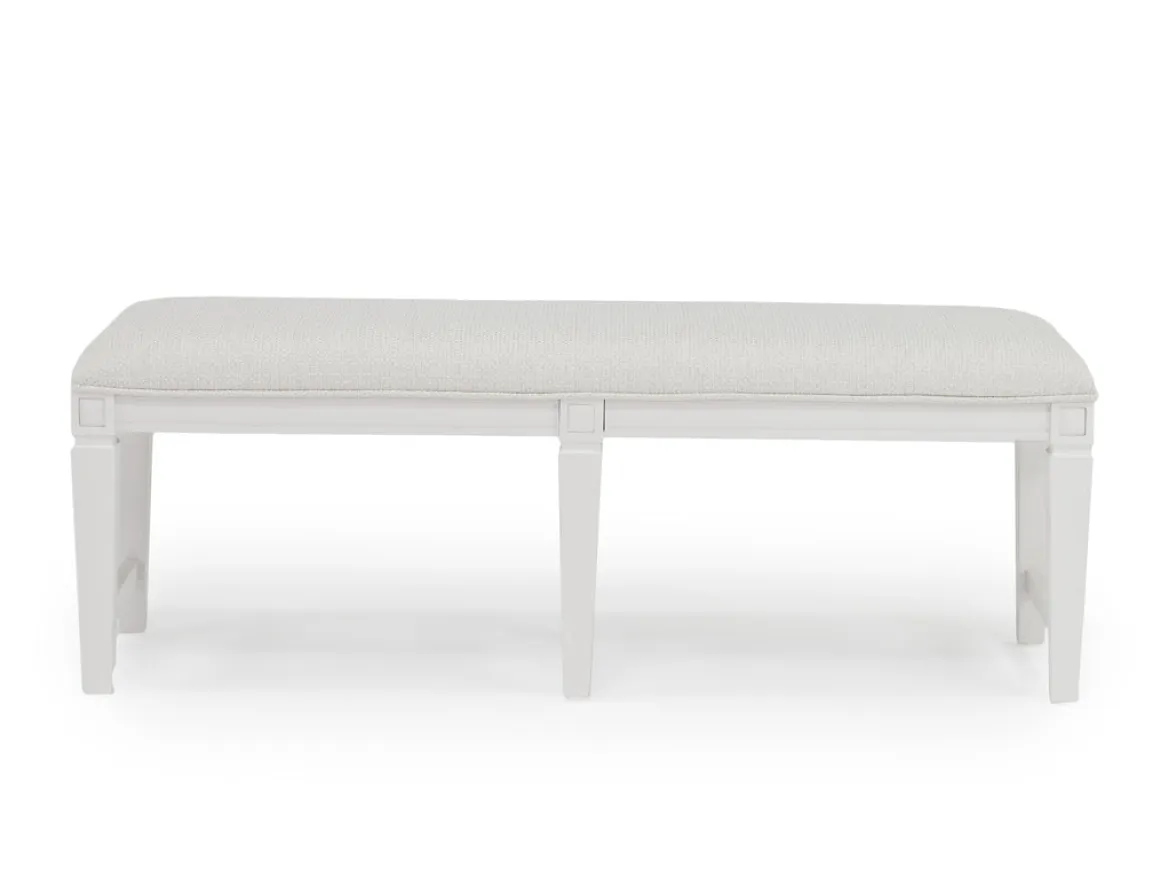 Willowbrook Dining Bench In Pebble