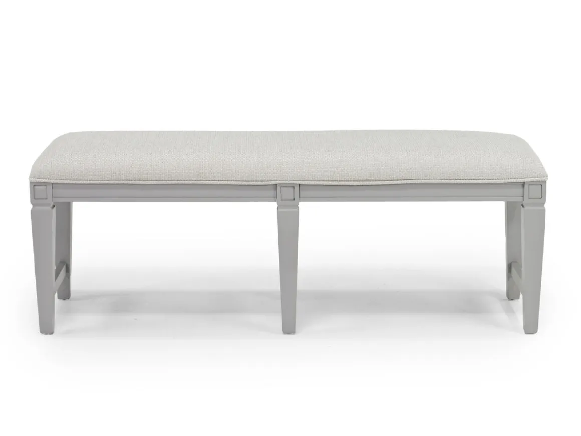 Willowbrook Dining Bench In Pebble