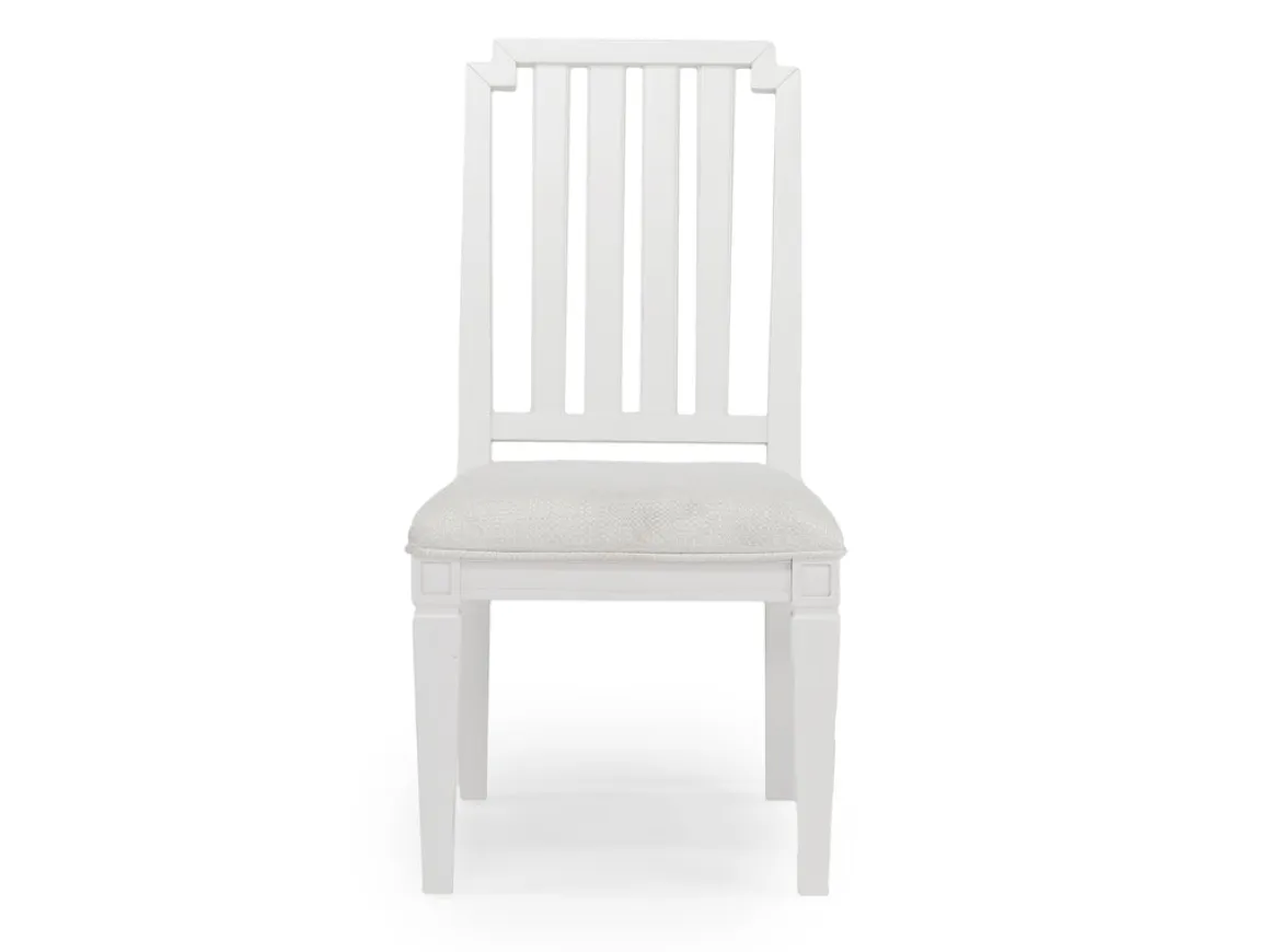 Willowbrook Dining Table & 6 Chairs In Egg Shell White