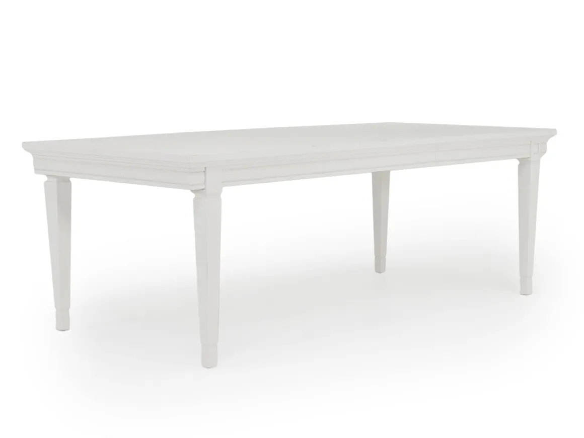 Willowbrook Dining Table & 6 Chairs In Egg Shell White