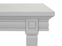 Willowbrook Dining Table, 4 Chairs & Bench In Pebble, Slat