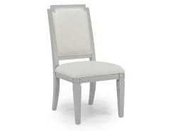 Willowbrook Dining Table, 4 Chairs & Bench In Pebble, Slat