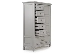 Willowbrook Door Chest In Egg Shell White
