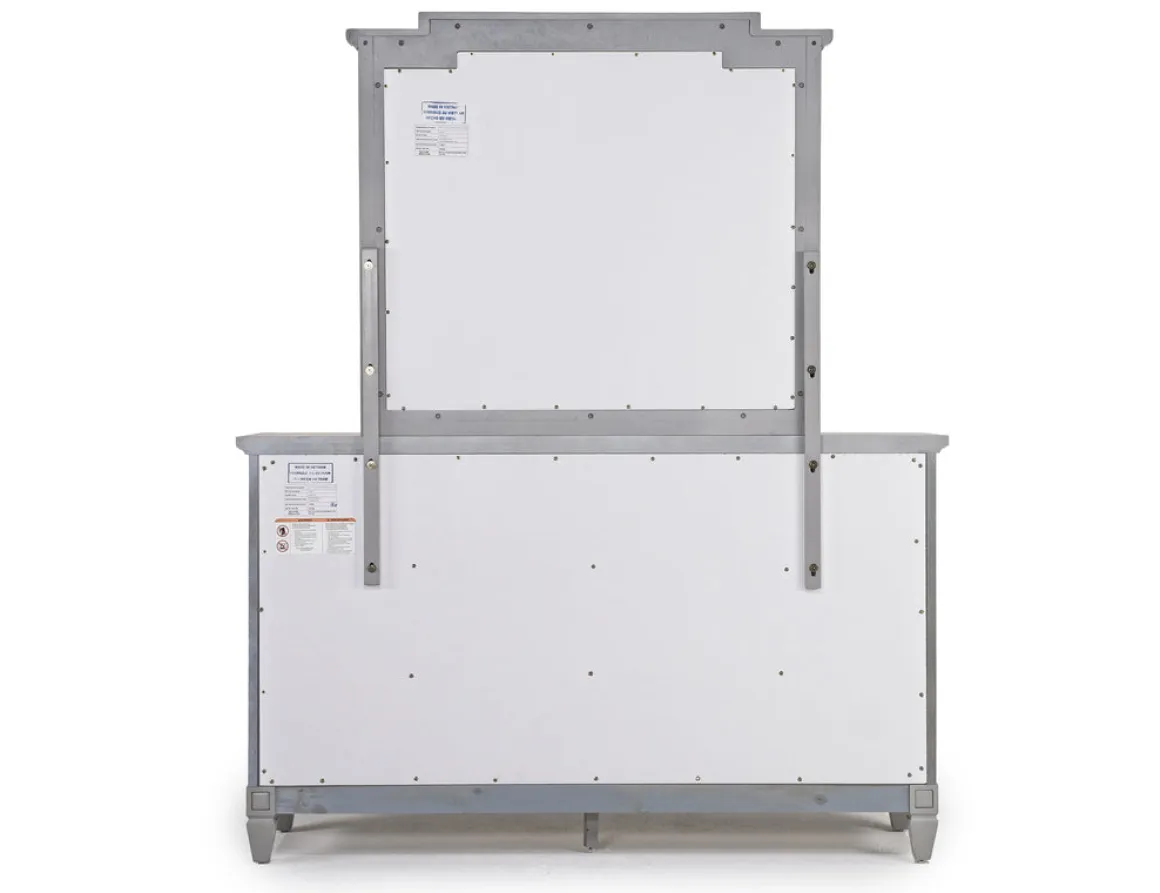 Willowbrook Mirror In Egg Shell White