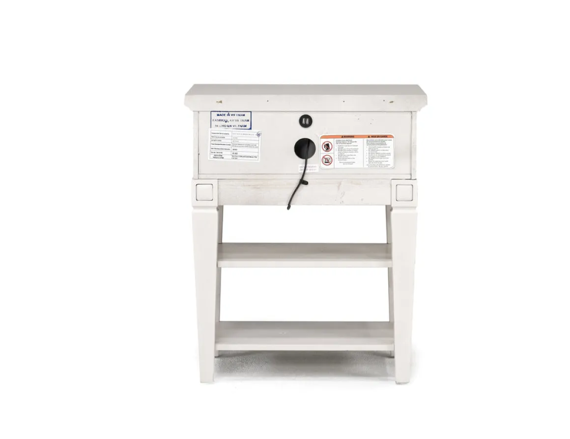Willowbrook Nightstand In Egg Shell White