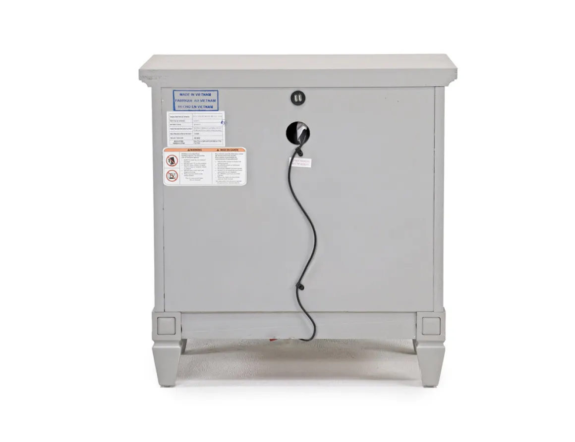 Willowbrook Nightstand In Egg Shell White