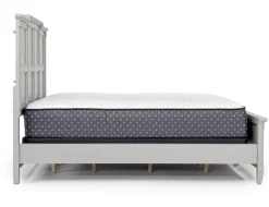 Willowbrook Panel Bed In Pebble, Queen