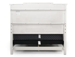 Willowbrook Panel Bed In Pebble, Queen