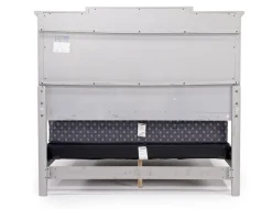 Willowbrook Panel Bed In Pebble, Queen