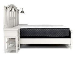 Willowbrook Panel Wall Bed In Pebble, Queen