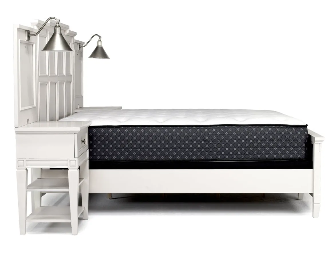 Willowbrook Panel Wall Bed In Pebble, Queen