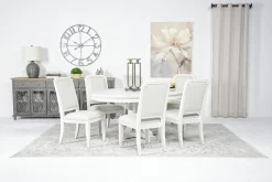 Willowbrook Side Chair In Pebble, Upholstered