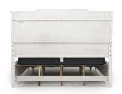 Willowbrook Upholstered Panel Bed In Pebble, Queen