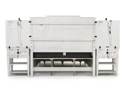 Willowbrook Upholstered Wall Bed In Pebble, Queen