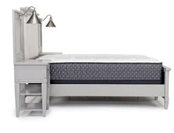 Willowbrook Upholstered Wall Bed In Pebble, Queen