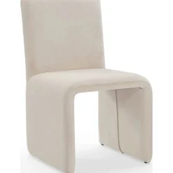 Winston Side Chair In Cream, Set Of 2
