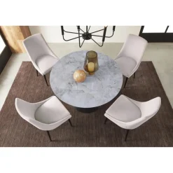 Winston Side Chair In Cream, Set Of 2