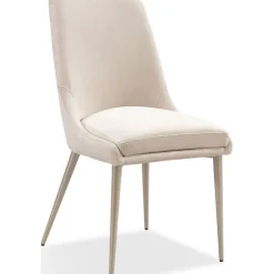 Winston Side Chair In Cream, Set Of 2