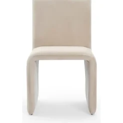 Winston Side Chair In Cream, Set Of 2