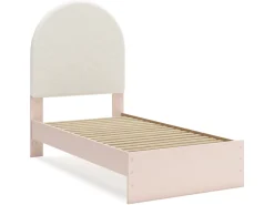 Wistenpine Panel Bed In Blush, Twin