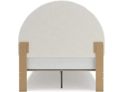 Wistenpine Panel Bed W/ Storage In Blush, Twin