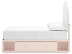 Wistenpine Storage Bed In Blush, Twin