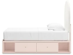 Wistenpine Storage Bed In Blush, Twin