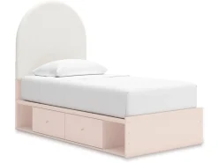 Wistenpine Storage Bed In Blush, Twin