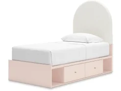 Wistenpine Storage Bed In Blush, Twin