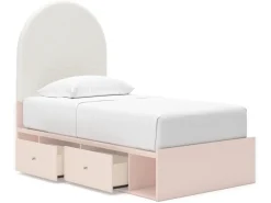 Wistenpine Storage Bed In Blush, Twin