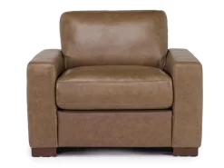 York Chair In York Chestnut Leather