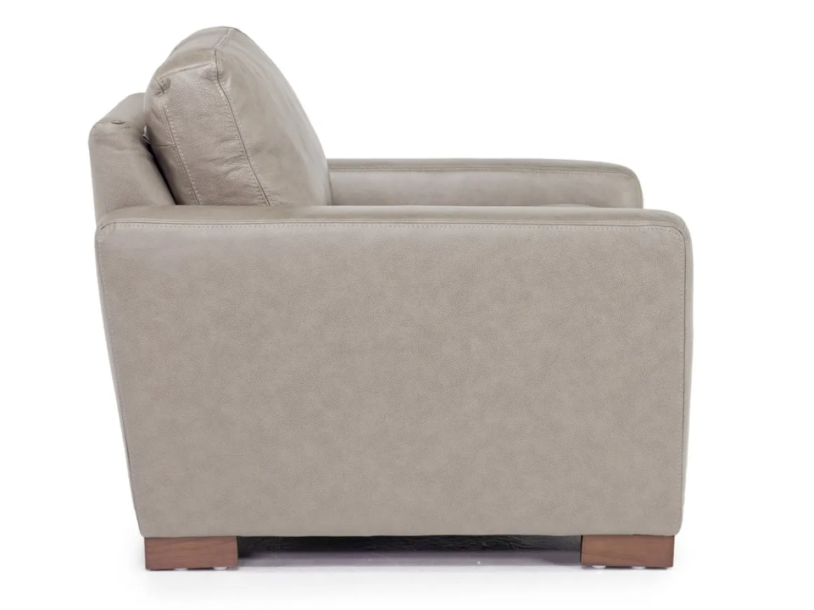 York Chair In York Chestnut Leather