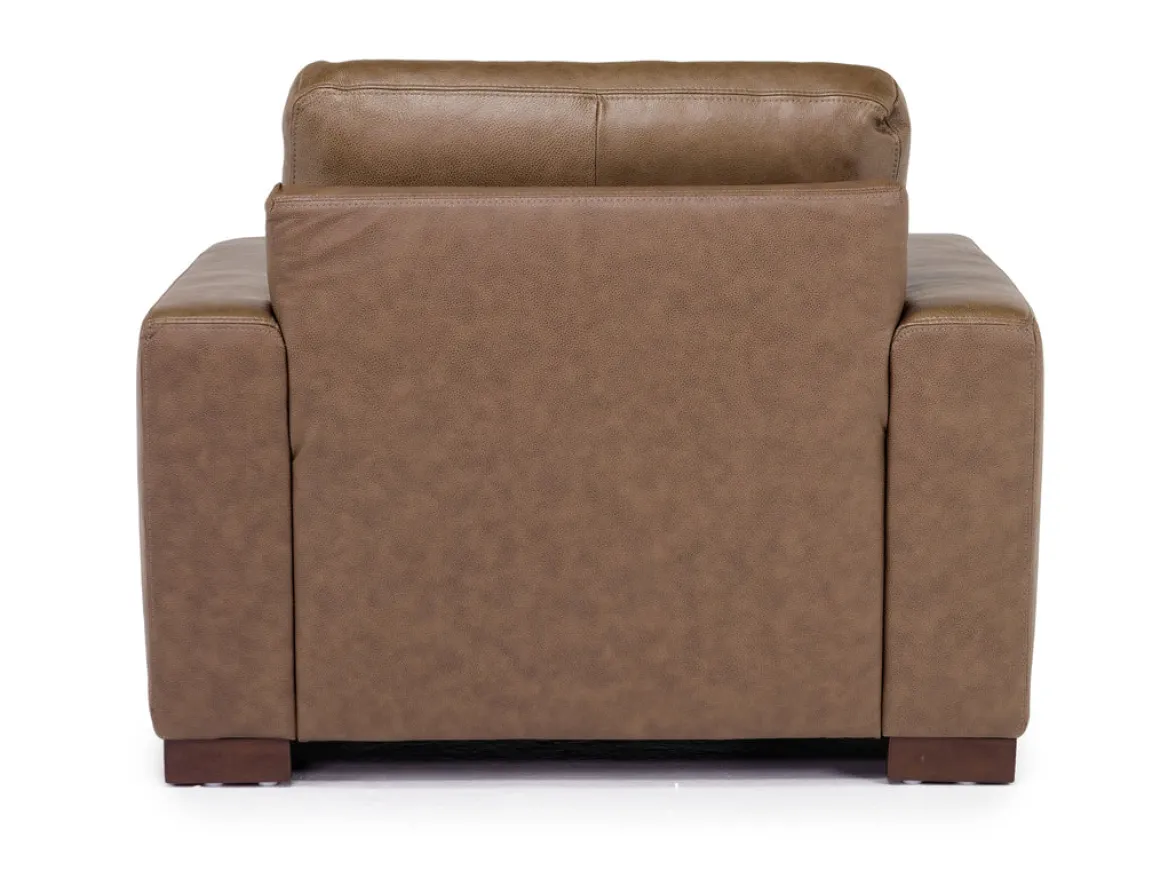 York Chair In York Chestnut Leather